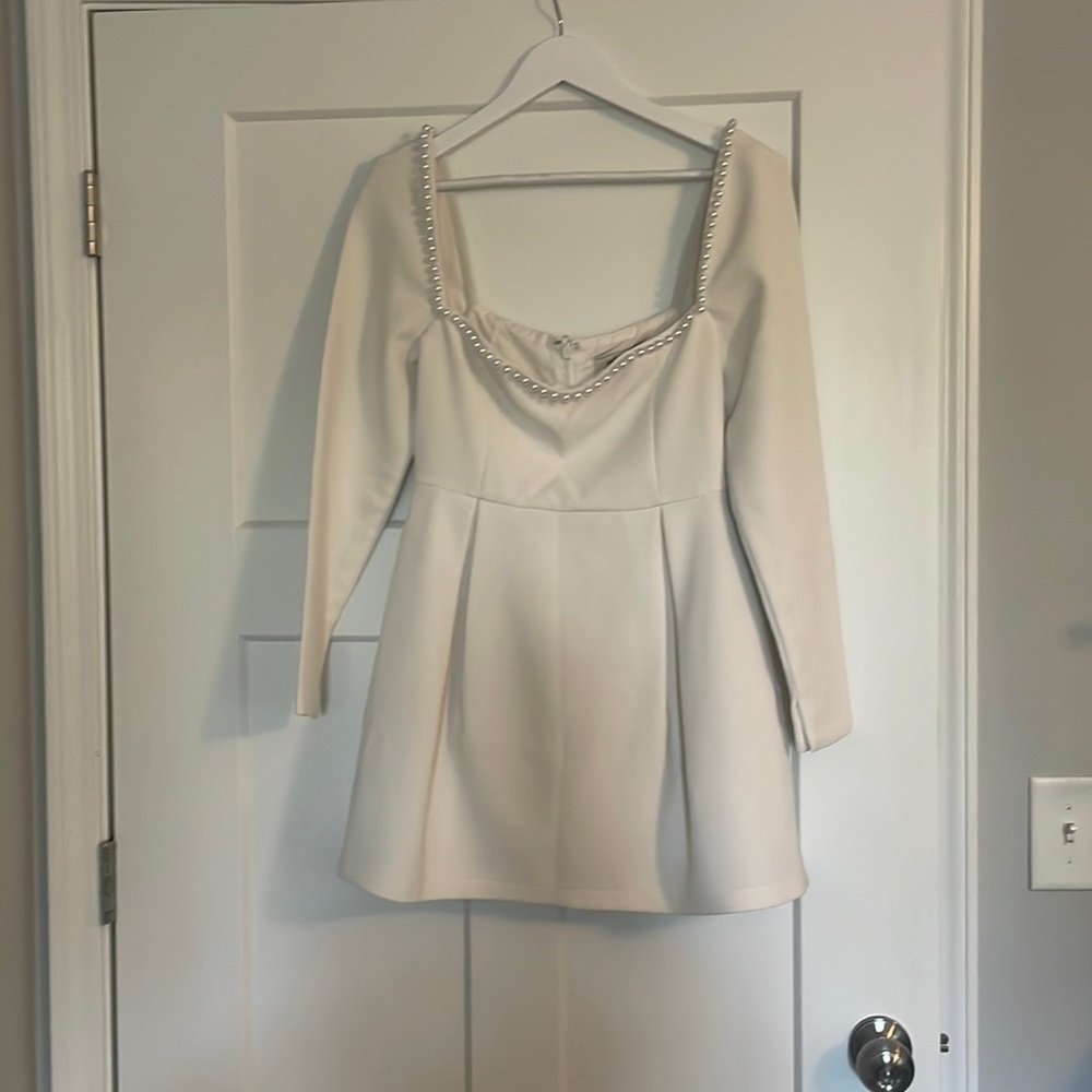 Odd Muse The Ultimate Pearl Dress White